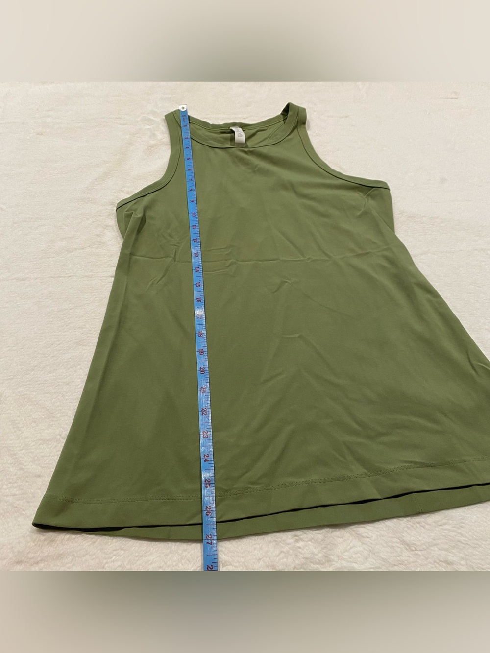 (10) Lululemon Align Hip-Length Racerback Tank Top Green Foliage Medium - Picture 5 of 13